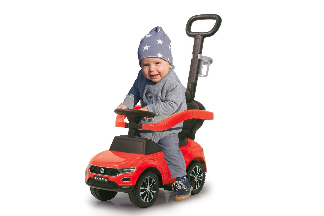 CORREPASILLOS VW T ROC ROJO JAMARA 460461 Coches electricos y motos para ninos a bateria 12v con mando RC quads infantiles tractores infantiles camiones para ninos realizamos envios a domicilio