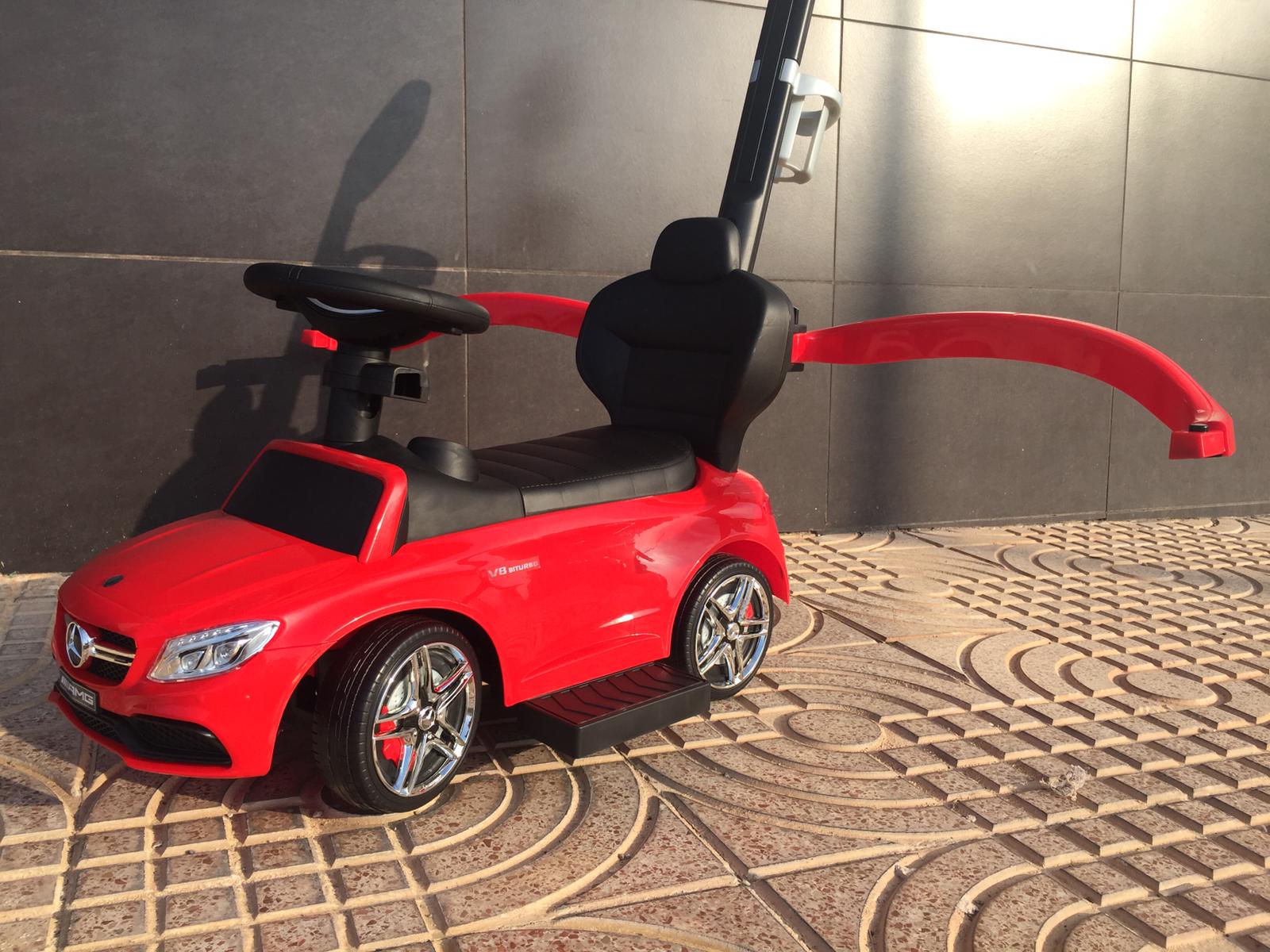 AIYAPLAY Coche Correpasillos Con Volante Bocina Y Sistema De Antivuelco