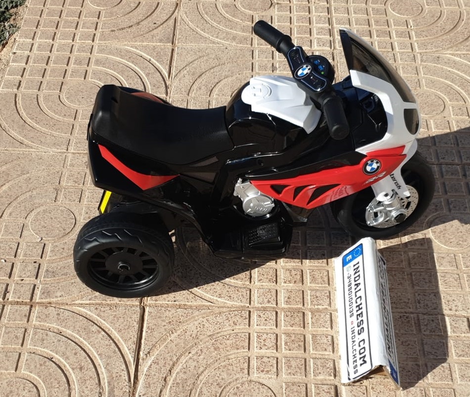 Moto A Batería Estilo Bmw 12v Para Niños De 2 A 8 Años - Popurrí