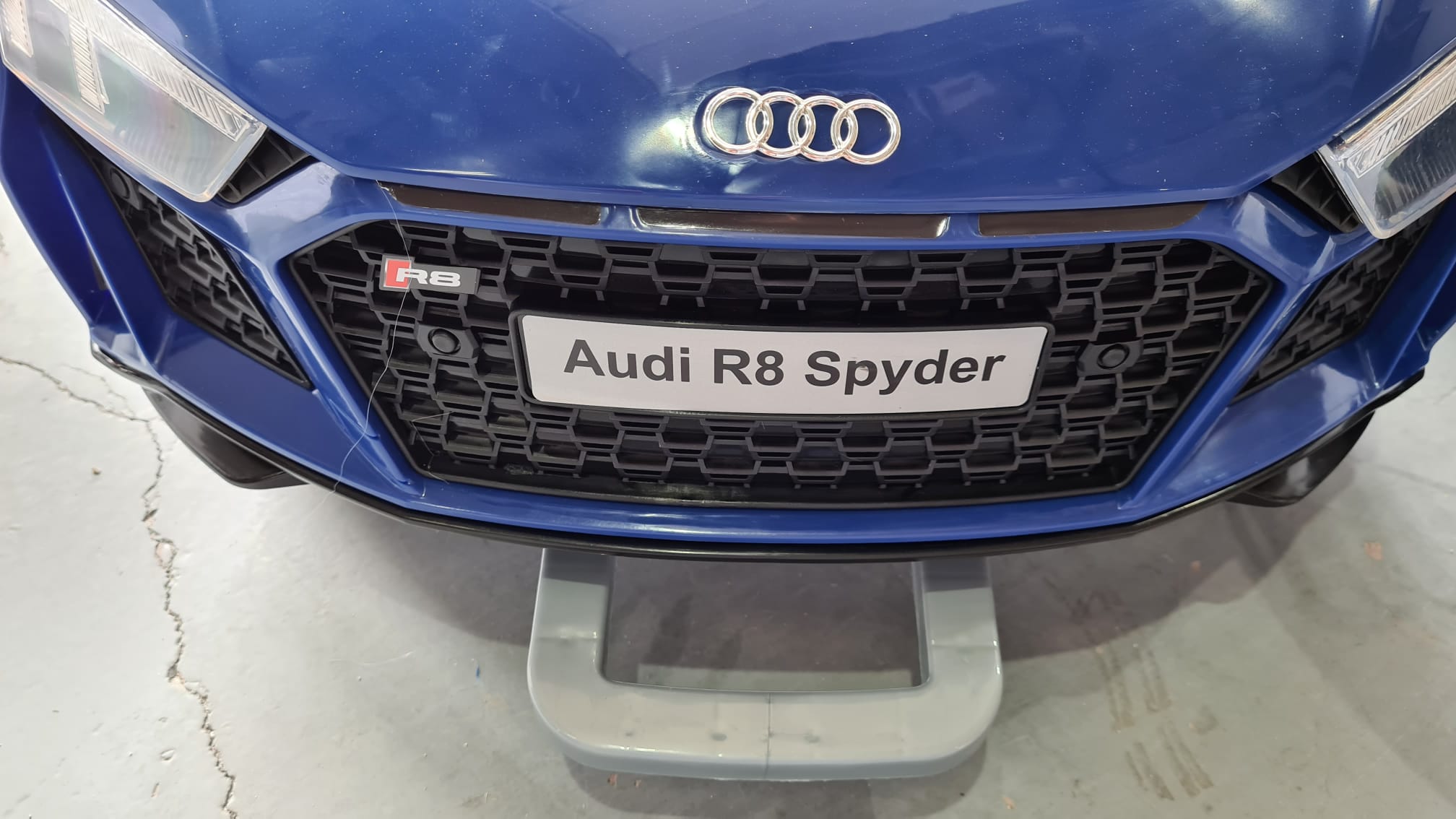 Audi R8 Medium Spyder 12v Azul Full Option Nuevo Modelo R50blue Coches Electricos Y Motos Para Ninos A Bateria 12v Con Mando Rc Quads Infantiles Tractores Infantiles Camiones Para Ninos Realizamos