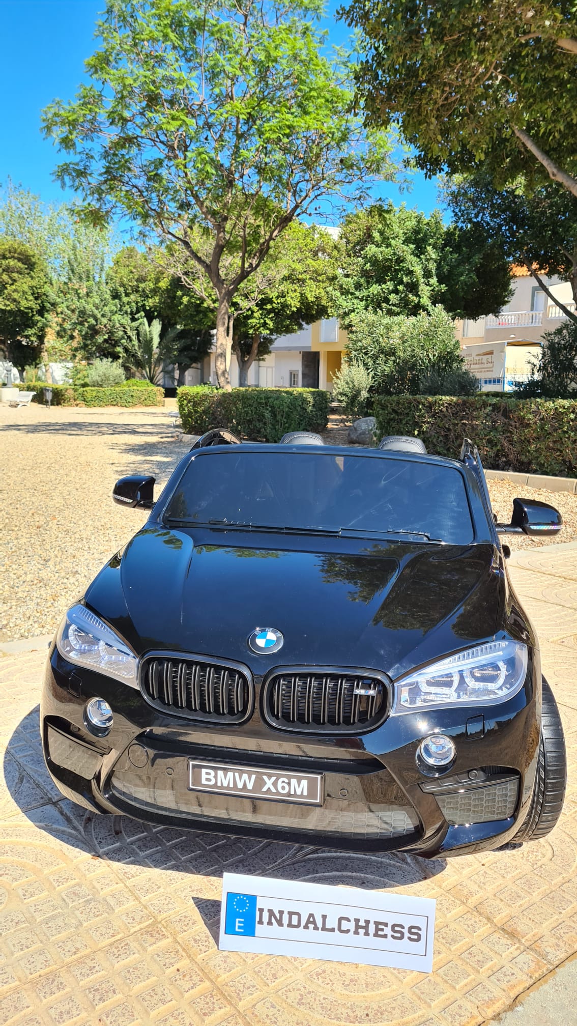 BMW X6M, PLAZAS,12V, NEGRO, Coches eléctricos y motos para niños