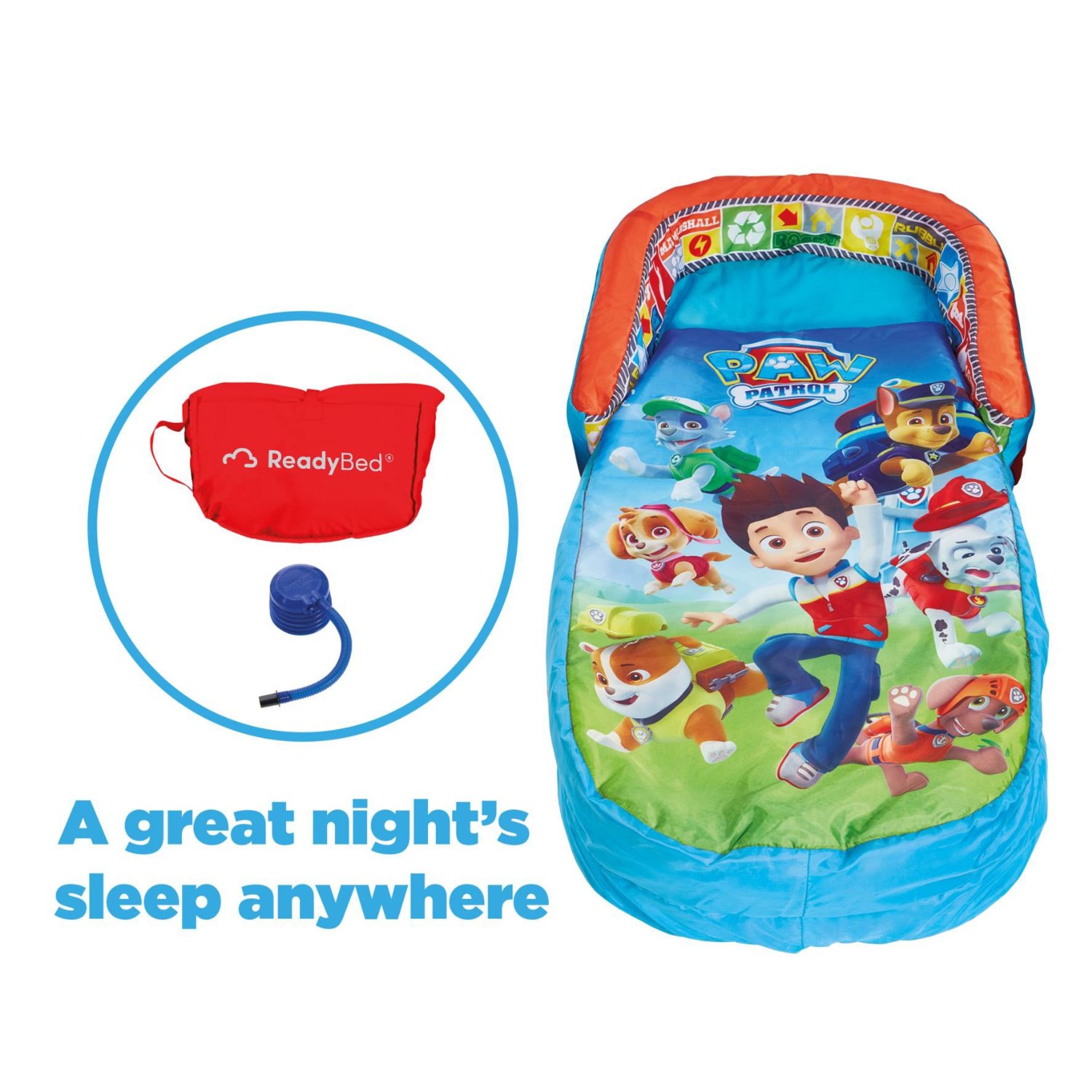 Hugzee Snug As A Hug By Rest Easy Sleep Better PAWUTRHB001UK Sacos De Dormir, Paw Patrol, Taille Unique Unisex Niños