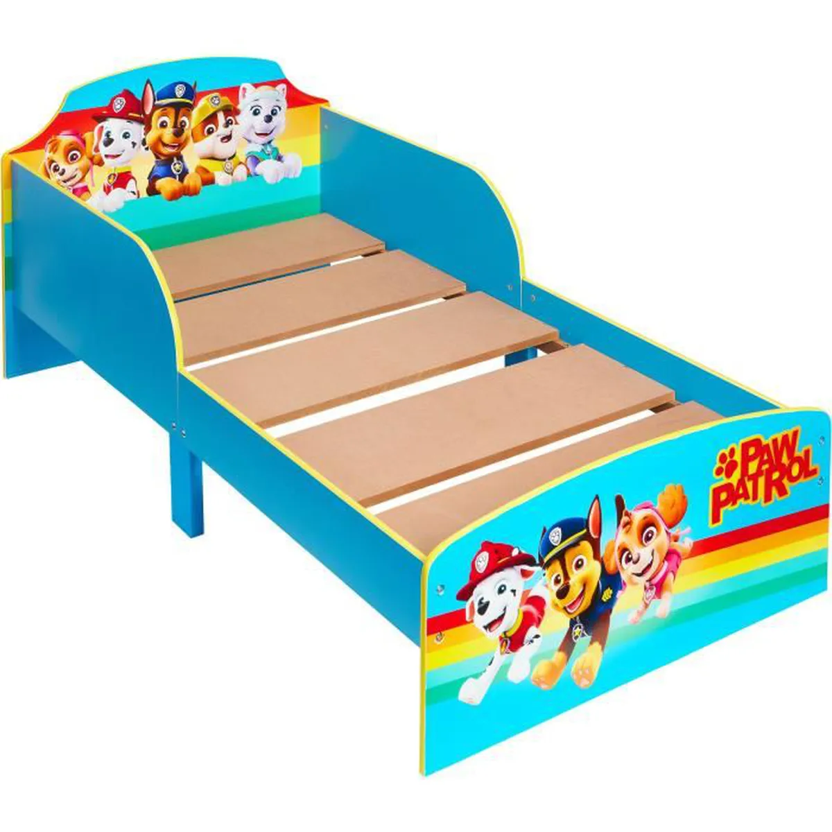 CAMA INFANTIL PAW PATROL (NUEVO MODELO)+ COLCHÓN Y ALMOHADA APART90859, Coches eléctricos y