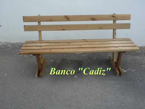 BANCOS DE MADERA PARA CHALET - BANCOS DE MADERA CASAS DE CAMPO