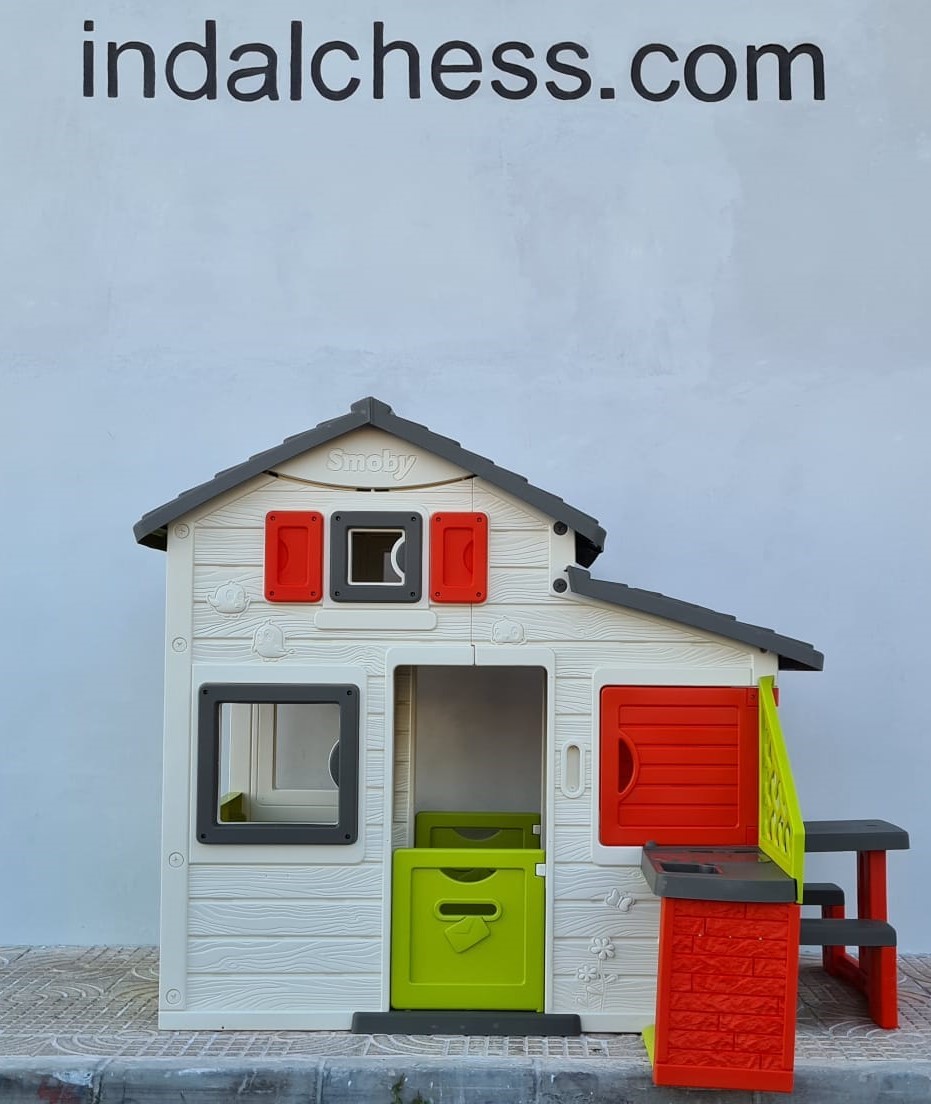 casita smoby con cocina
