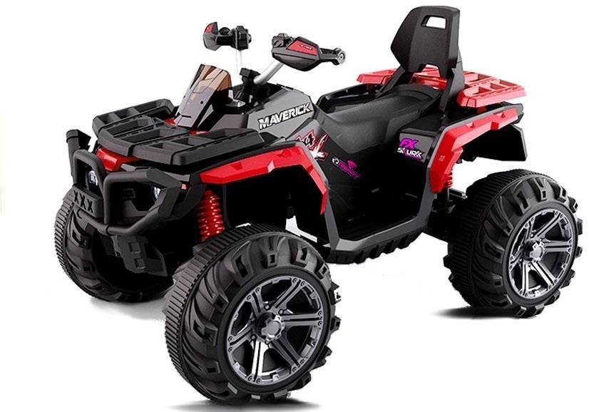12V Quad Électrique Enfant avec Phares & Musique & Klaxon, Voiture Électrique av