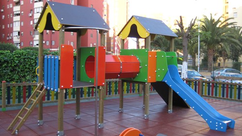 Parque de recreo para niños