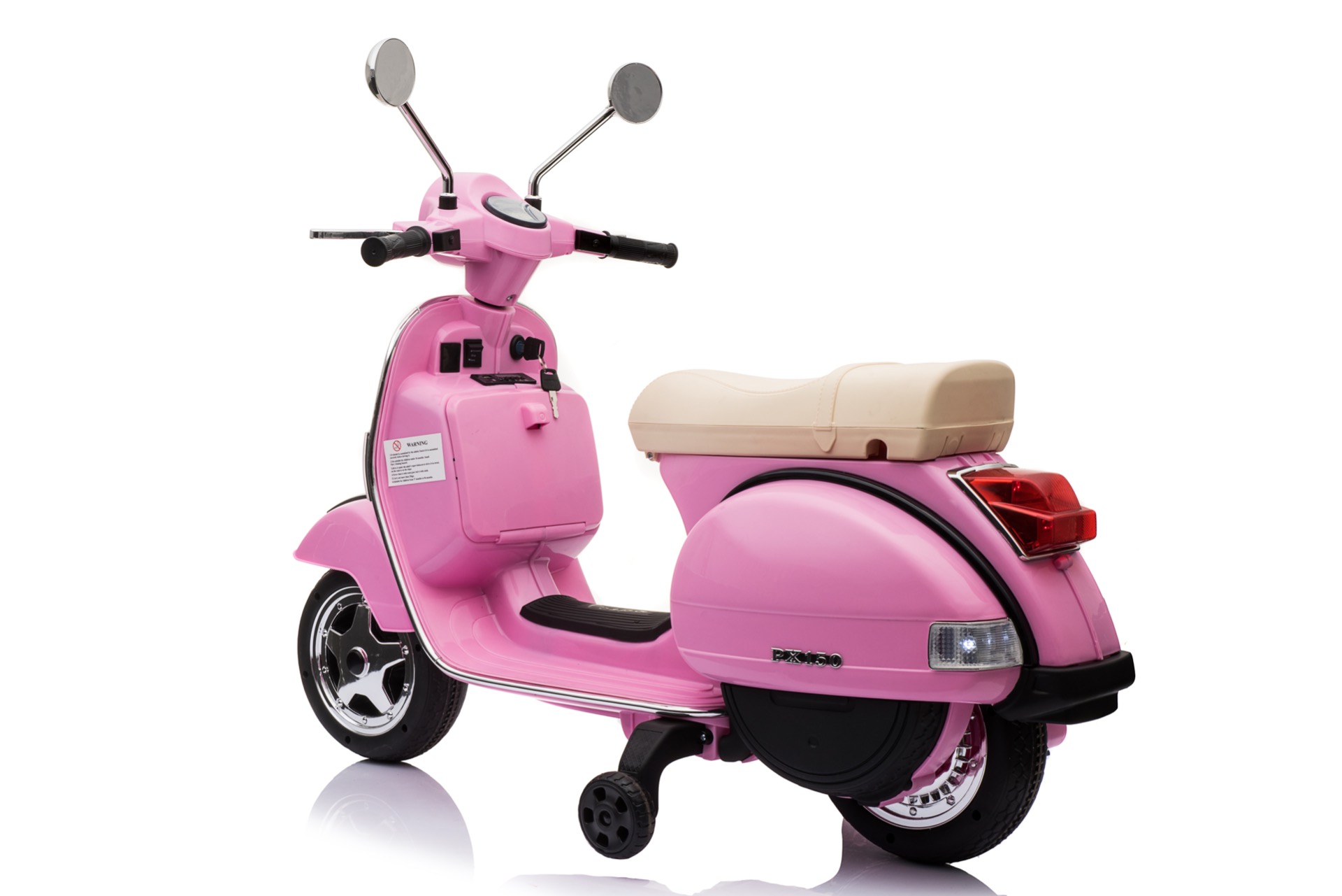 VESPA PX150 12V ROSA, FULL OPTION - AC-PX150FULL, Coches eléctricos y ...