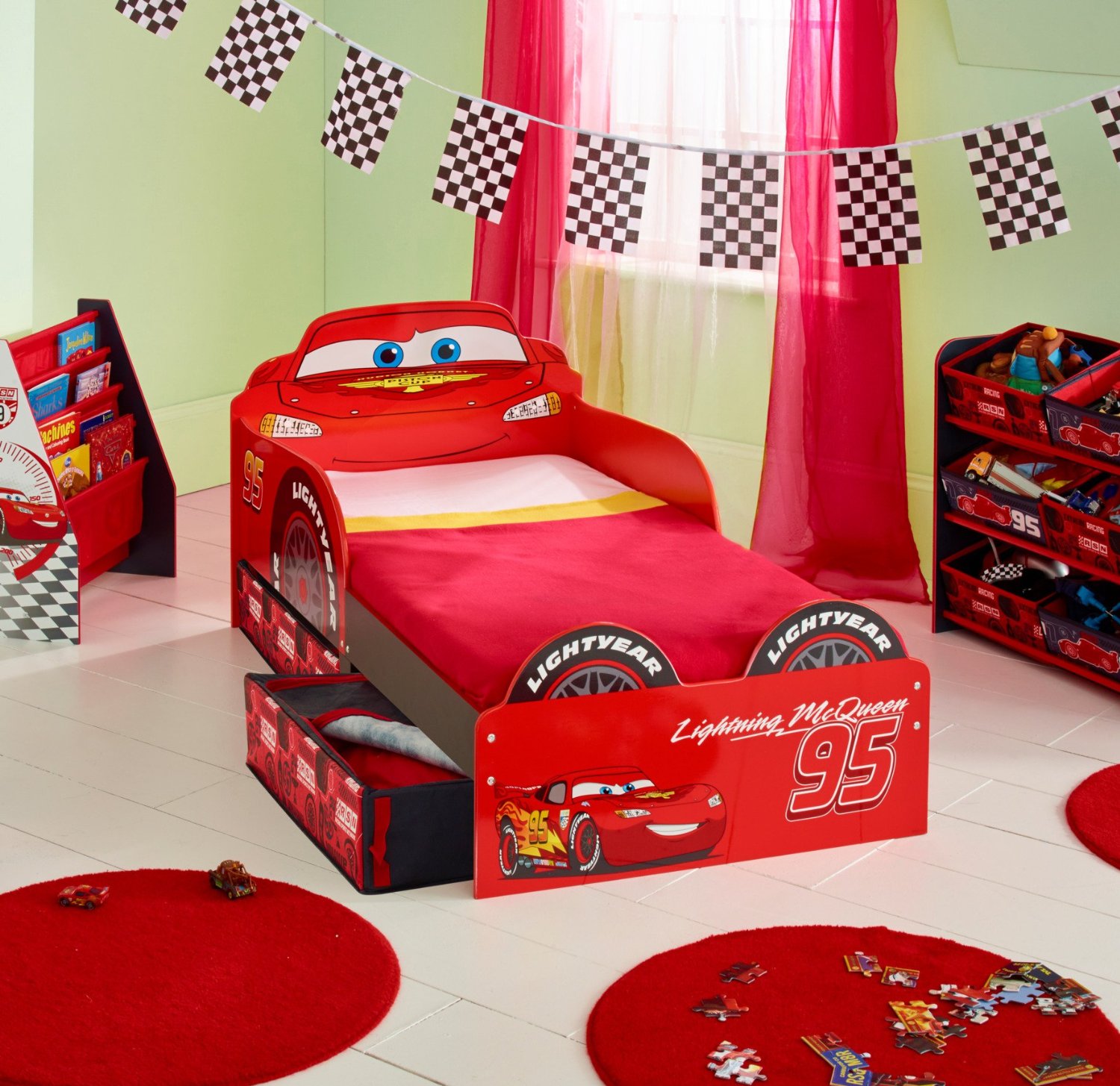CAMA PARA NIÑOS RAYO MCQUEEN - CAMA RAYO MCQUEEN, IndalChess Tienda de