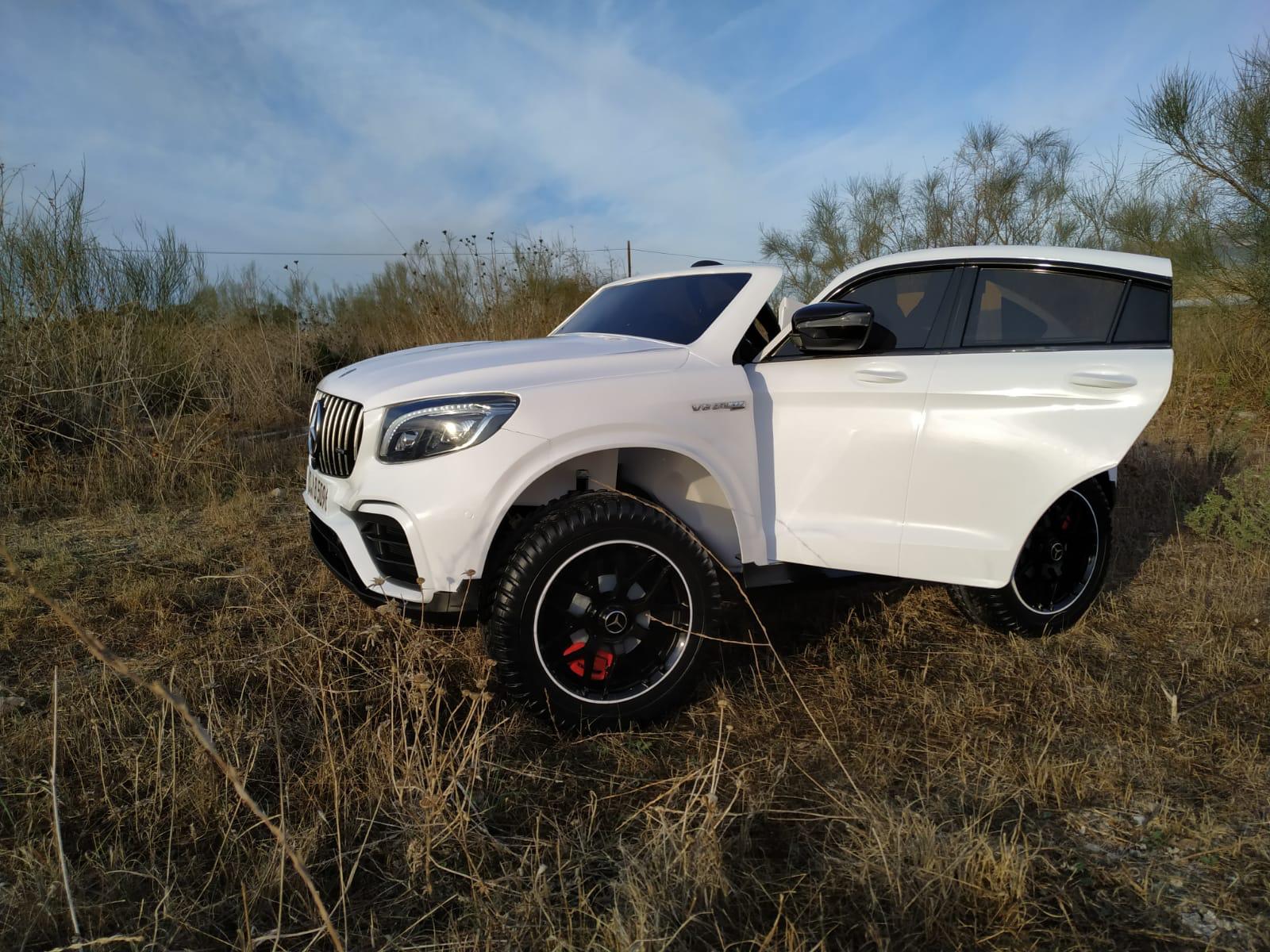 Coche eléctrico para niños de 2 PLAZAS Mercedes GLS63 