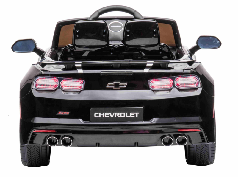 Coche eléctrico para niños Chevrolet Camaro SS 6.2L V8 Negro , Asiento de  cuero, Ruedas de goma (LI-HL558zw), Coches eléctricos y motos para niños a  batería 12v con mando RC, quads infantiles