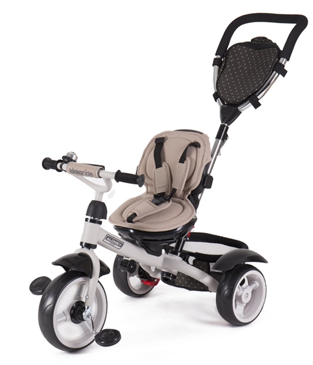 KIKKABOO TRICICLO BEIGE ALONSY REVERSIBLE TRICICLOS BEBÉS, IndalChess