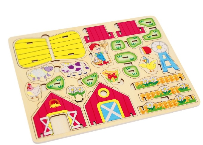 MAQUETA INFANTIL DE CARTÓN PIEDRA PARA MONTAR. INCLUYE ACCESORIOS. REF