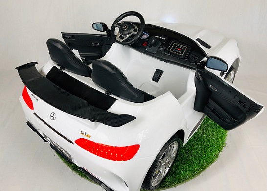 Coche niños Mercedes GTR AMG, 2 plazas, AC-HL289, Coches eléctricos y motos para  niños a batería 12v con mando RC, quads infantiles, tractores infantiles,  camiones para niños, realizamos envíos a domicilio.