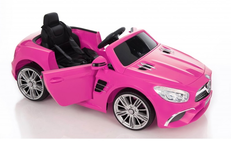 Mercedes Sl400 Con Mando Para Adultos Rosa - Coche Eléctrico