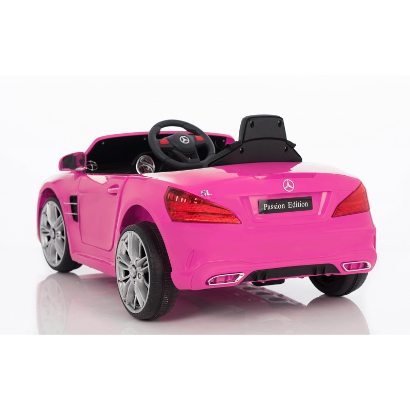 Mercedes Sl400 Con Mando Para Adultos Rosa - Coche Eléctrico