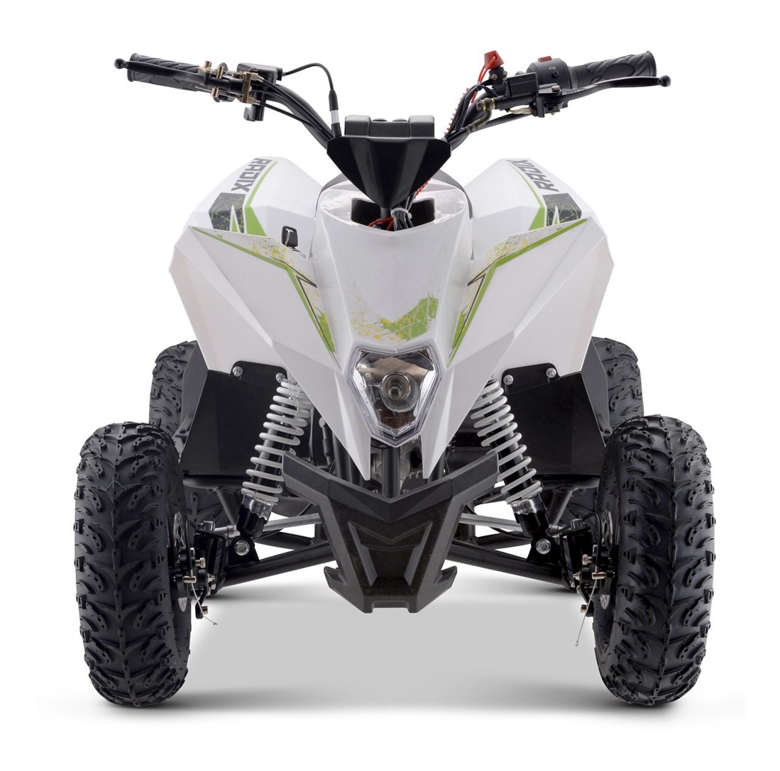 Mini Quad de gasolina de 90cc PoloRoanRadix verde ruedas grandes de 6