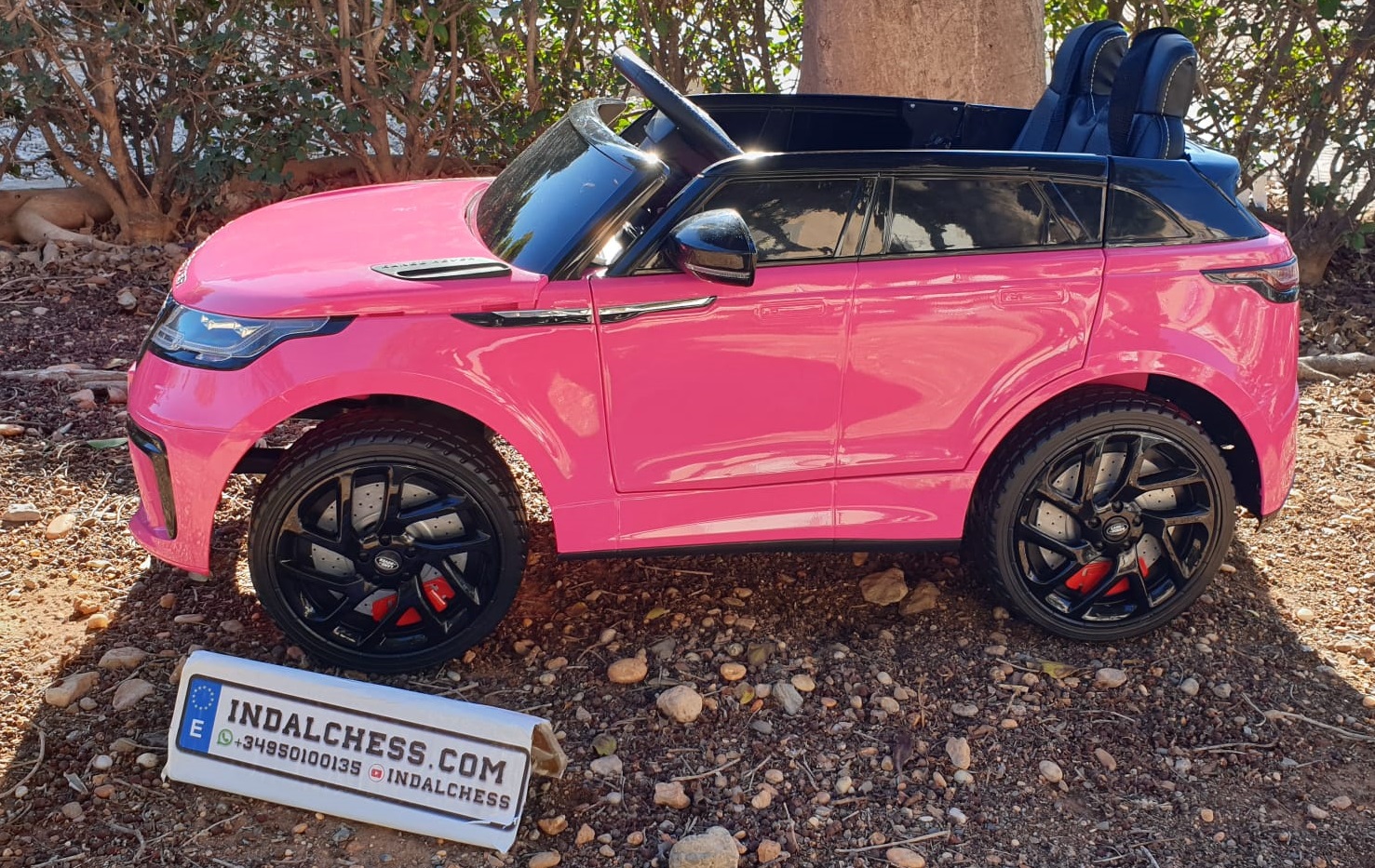 COCHE RANGE ROVER VELAR ROSA-PINK - ATVELARPINK, Coches eléctricos y ...