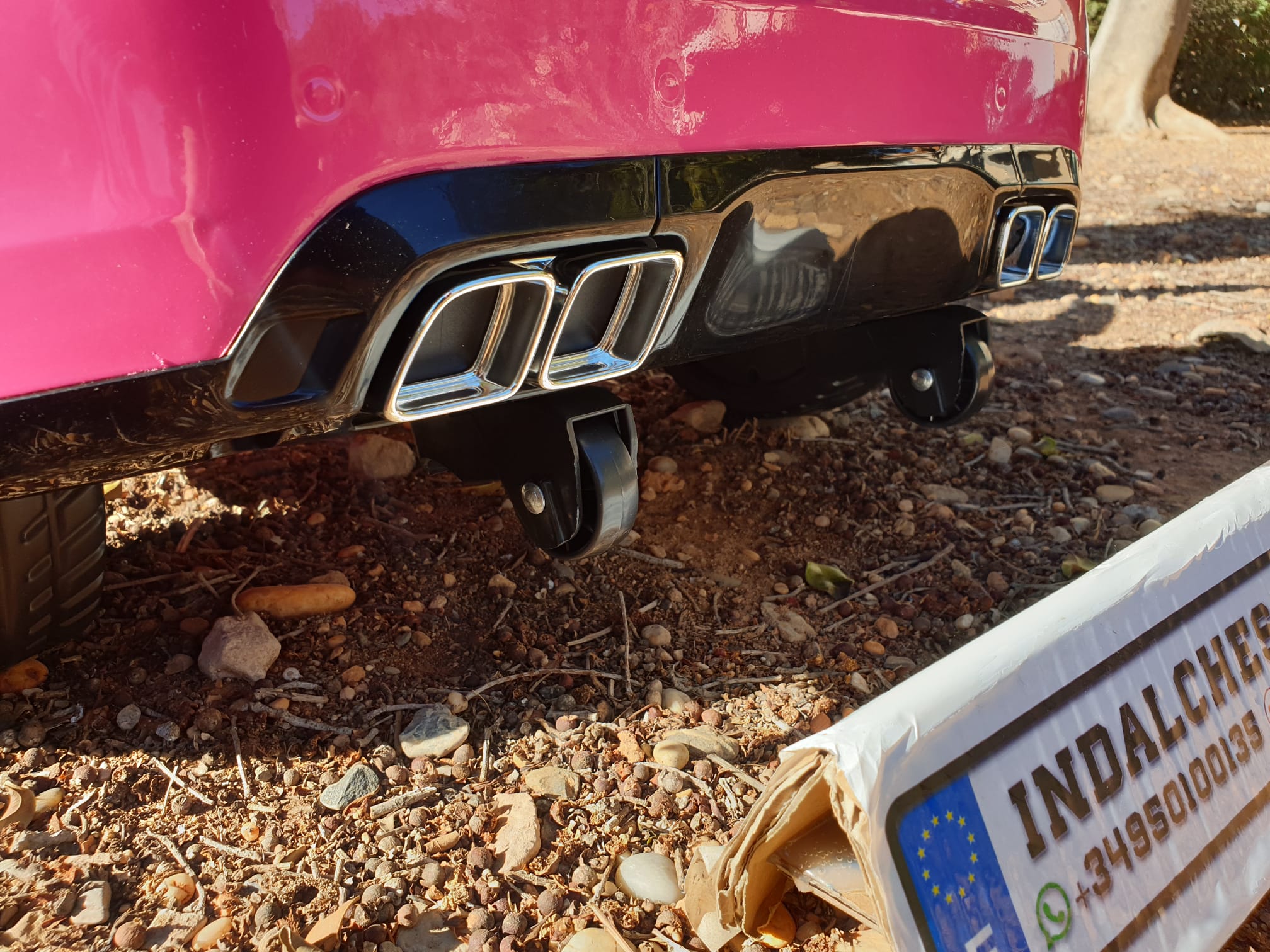 COCHE RANGE ROVER VELAR ROSA-PINK - ATVELARPINK, Coches eléctricos y ...