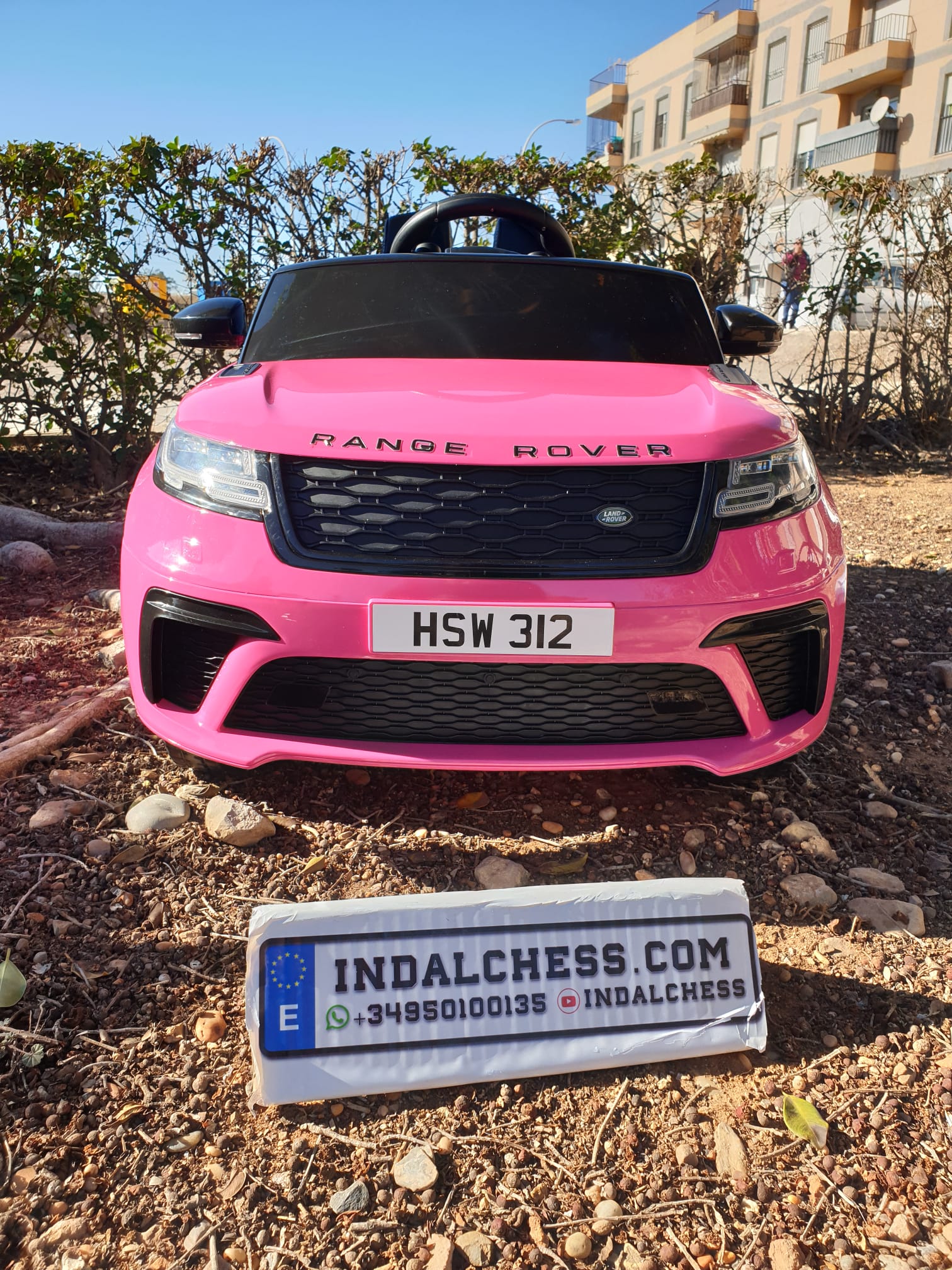 COCHE RANGE ROVER VELAR ROSA-PINK - ATVELARPINK, Coches eléctricos y ...