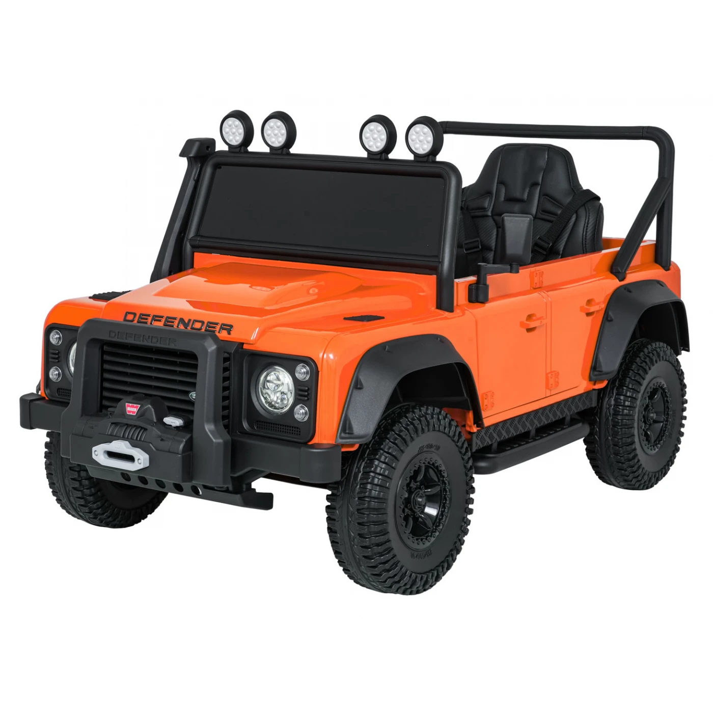 LandRoverDefender 24V 110 SVX de color naranja, 1 PLAZA - INDAL1921-RA