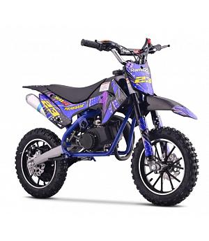 MiniMoto de gasolina mezcla I-RENEGADE 49cc AZUL - INDA-3013-RA-DB709-AZU