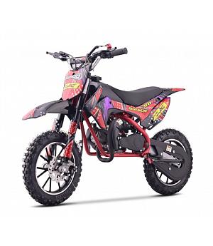 MiniMoto de gasolina mezcla I-RENEGADE 49cc rojo - INDA-3012-RA-DB709-RED