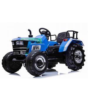 VENTA TRACTOR ELÉCTRICO 12V PARA NIÑOS, MANDO RC PARENTAL, AZUL - INDA189-HL2788blue