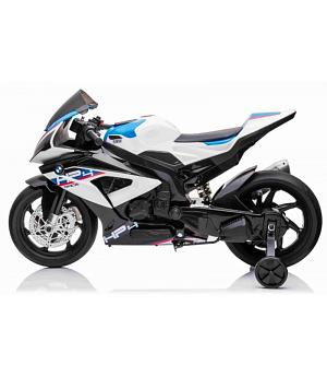 VENTA MOTO BMW HP4 RACE S1000RR, BLANCA, motores 2x12v, ruedas eva, cuero INDA141-JT5001wt