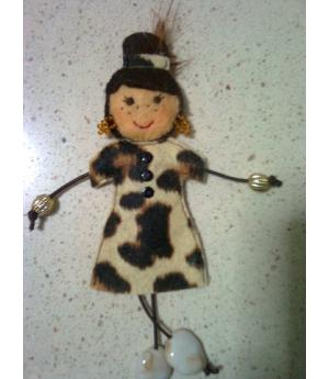 muñecas hechas a mano de fieltro