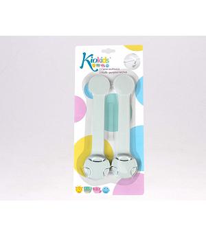 Kiokids 12128 Set de 2 bloqueadores para puertas