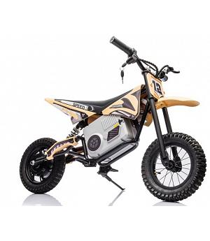 Moto de motocross eléctrica LE-A9901 color caqui 36V Y 350 - +6 AÑOS - INDA-3013-LE-20237