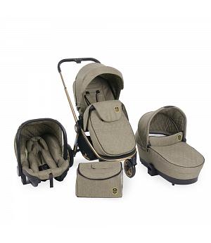 CARRITO DE PASEO PARA BEBE VICENZA 3 EN 1 LUXURY BEIGE - KKB31001010067