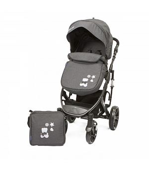 SILLA DE PASEO PARA BEBE MODELO BELOVED 3 EN 1 COLOR GRIS OSCURO - KKB31001010118