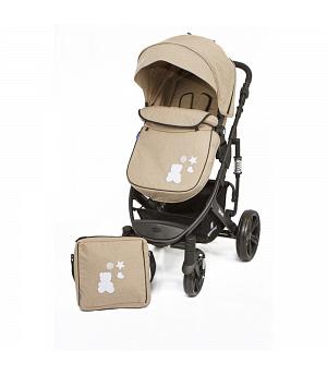 SILLA DE PASEO PARA BEBE MODELO BELOVED 3 EN 1 COLOR BEIGE - KKB31001010119