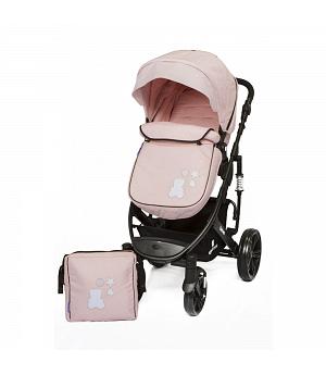 Trona plegable para bebé con bandeja doble, ruedas silenciosas, silla de  altura de alimentación ajustable para ahorrar espacio, color rosa