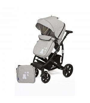 SILLA DE PASEO PARA BEBE MODELO BELOVED 3 EN 1 COLOR GRIS CLARO - KKB31001010121