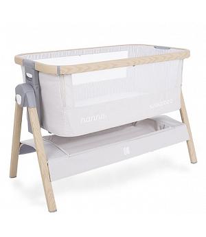 MINICUNA PARA BEBE MODELO CUNA NANNA BEIGE MELANGE DE MADERA - KKB31003020030