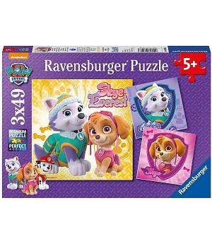 Puzzle Ravensburger Paw Patrol 3x49 - RA8008