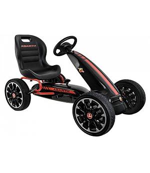 KART PEDALES PARA NIÑOS - MOD. ABARTH NEGRO - LE2888