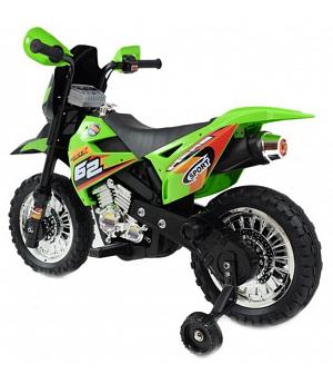 Motocross eléctrica infantil 6v All-Road touring motor, VERDE - LI-B912gr