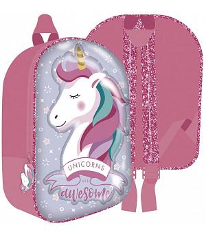 "Arditex Zk50732 Mochila 3D De 26X31X10Cm De Zaska-Unicornio "