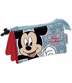 "Arditex Wd13193 Lapicero Portatodo Triple De 21X11Cm De Disney-Mickey "