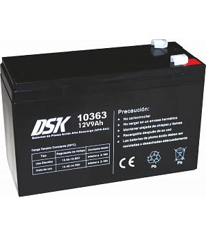 DSK Batería de Plomo AGM 12V 9Ah - INDA-DSK-10363