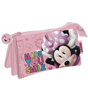 "Arditex Wd13200 Lapicero Portatodo Triple De 21X11Cm De Disney-Minnie "