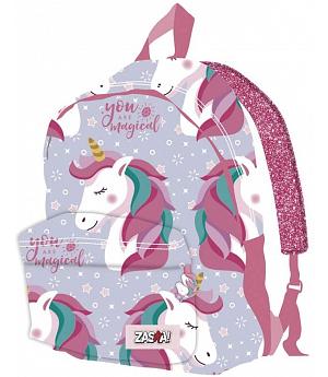 Arditex Zk50758 Mochila Junior De 33X42X15Cm De Zaska-Unicornio