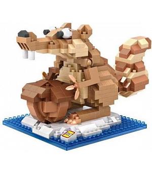 Ice Age Scrat LOZ9732 - Construcción de Mini BloquesIce Age Scrat