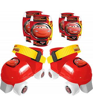 PATINES CARS + RODILLERAS CARS+ CODERAS CARS, 3 A 6 AÑOS - STAMPJ892321