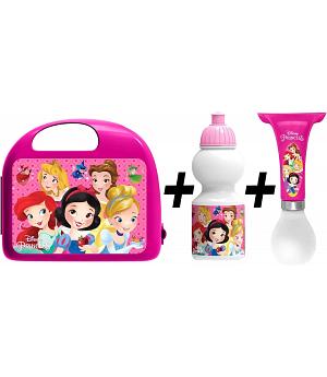 SET PRINCESAS LONCHERA+ BOTELLA PARA AGURA+ BOCINA - STAMPC887059