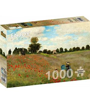 PUZZLE 1000 PIEZAS - CAMPO DE AMAPOLAS, MONET - ENJOY1200